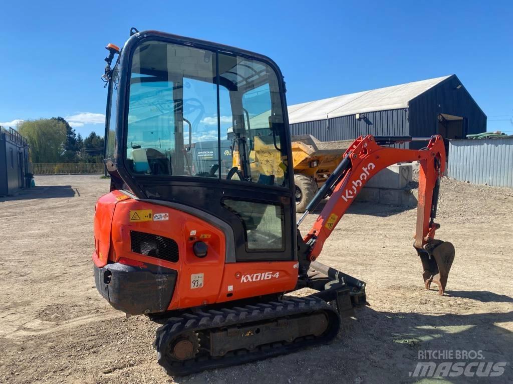 Kubota KX 016-4 소형 굴삭기 7톤 미만