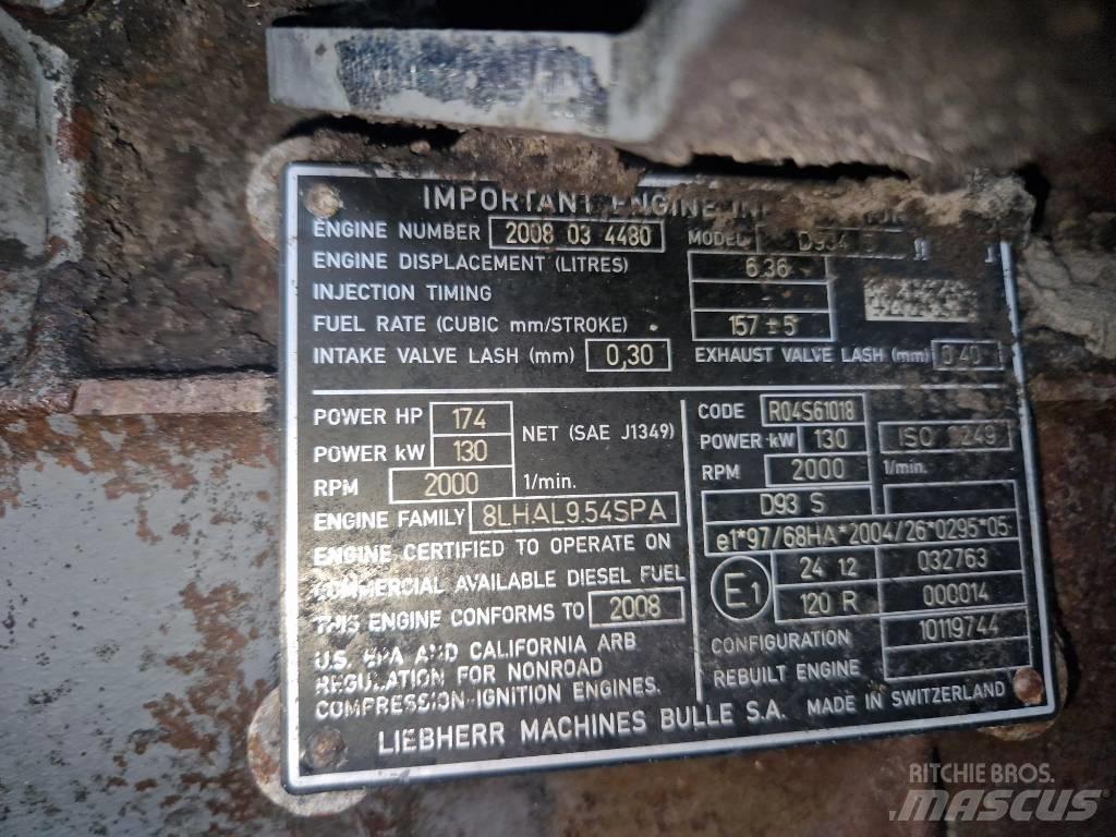 Liebherr D934S A4 엔진