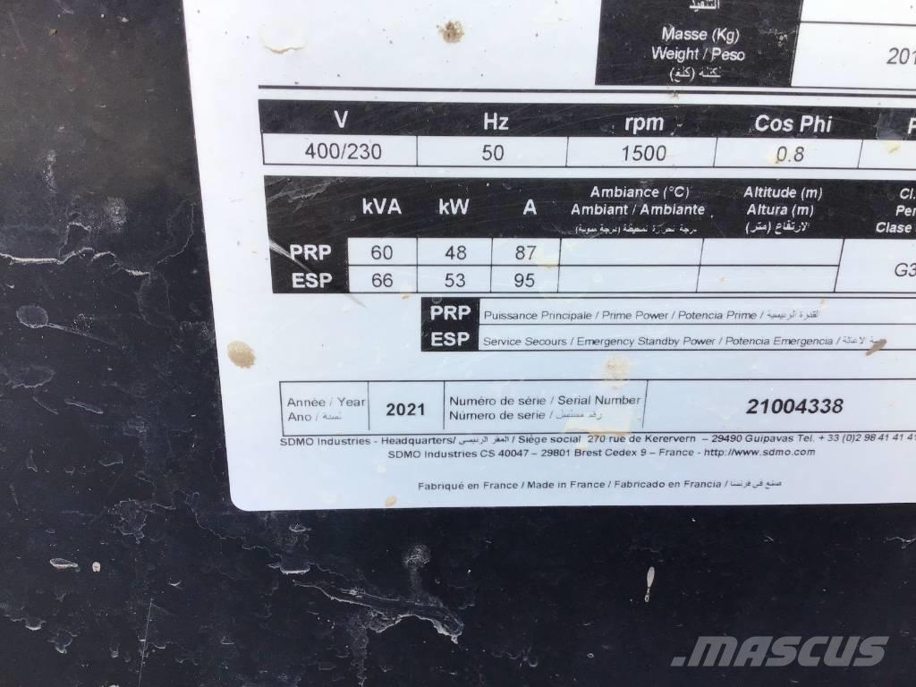 Kohler J66C3 디젤 발전기