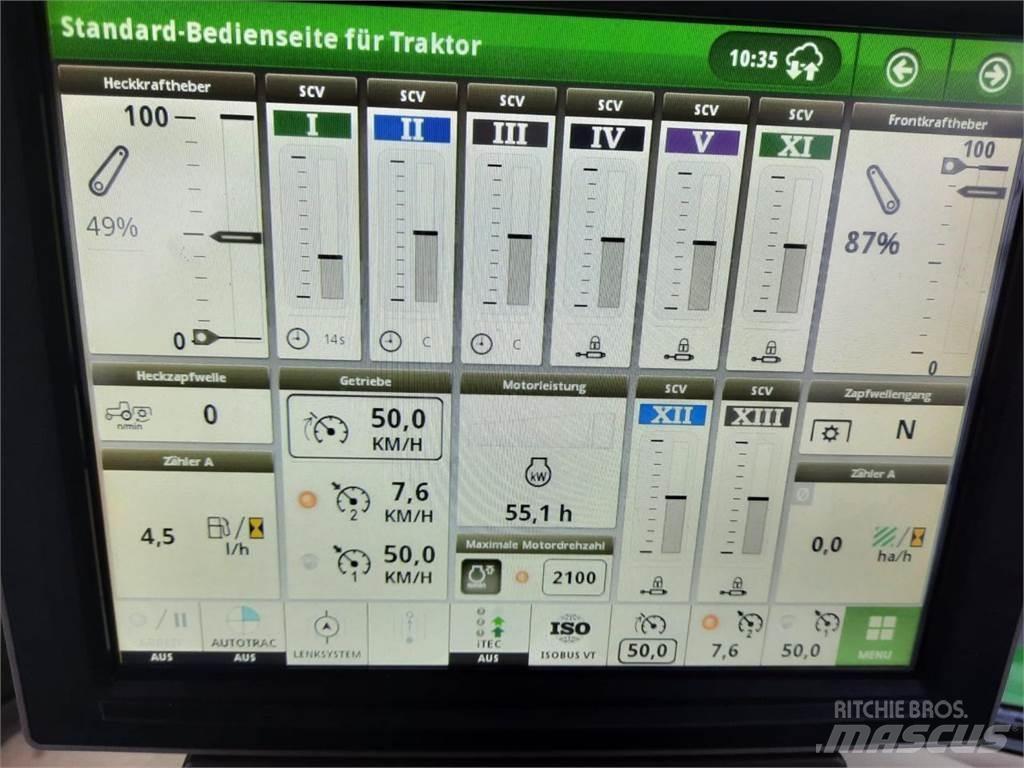 John Deere 6R 185 트랙터