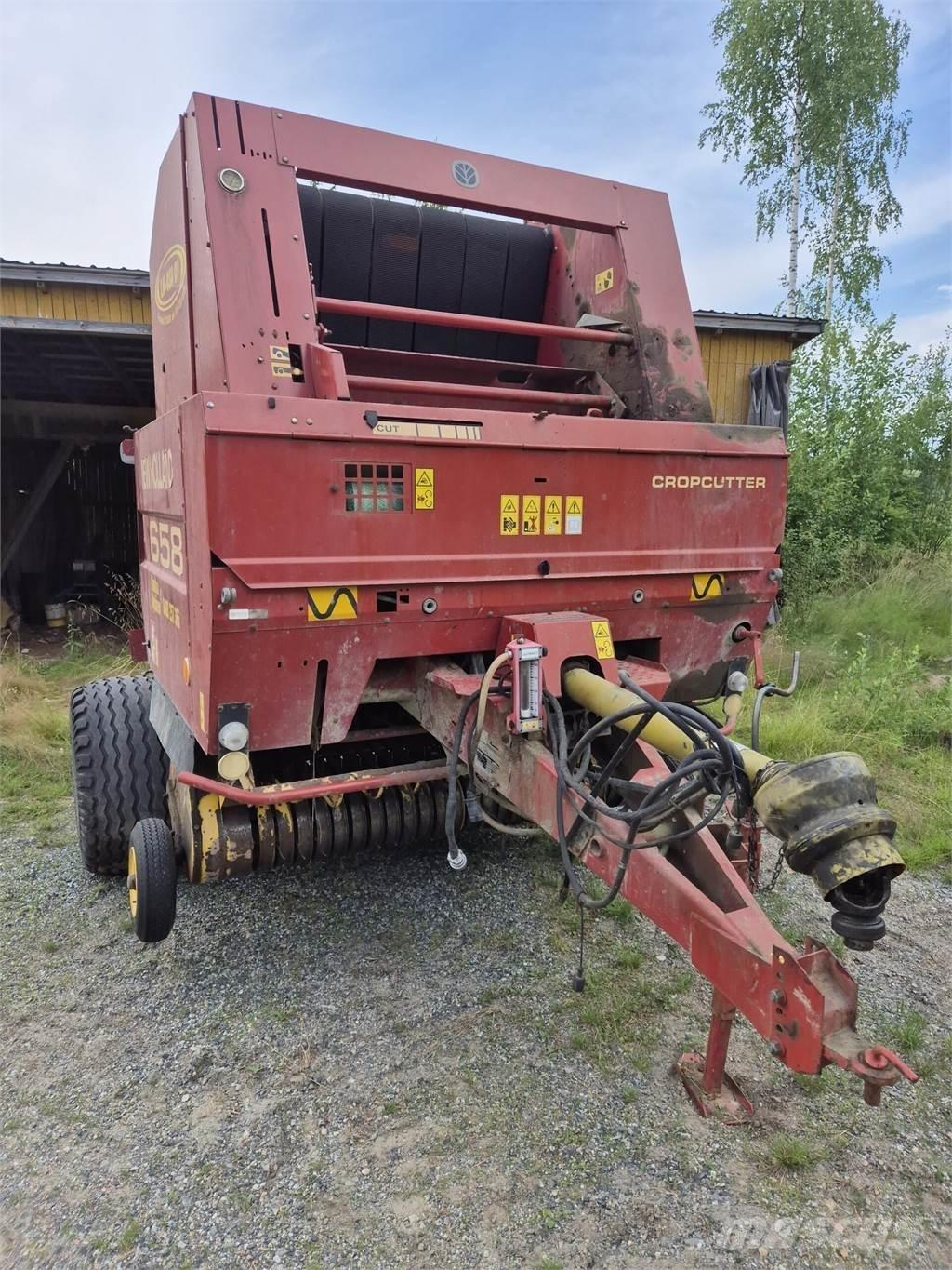 New Holland 658 원형 곤포기