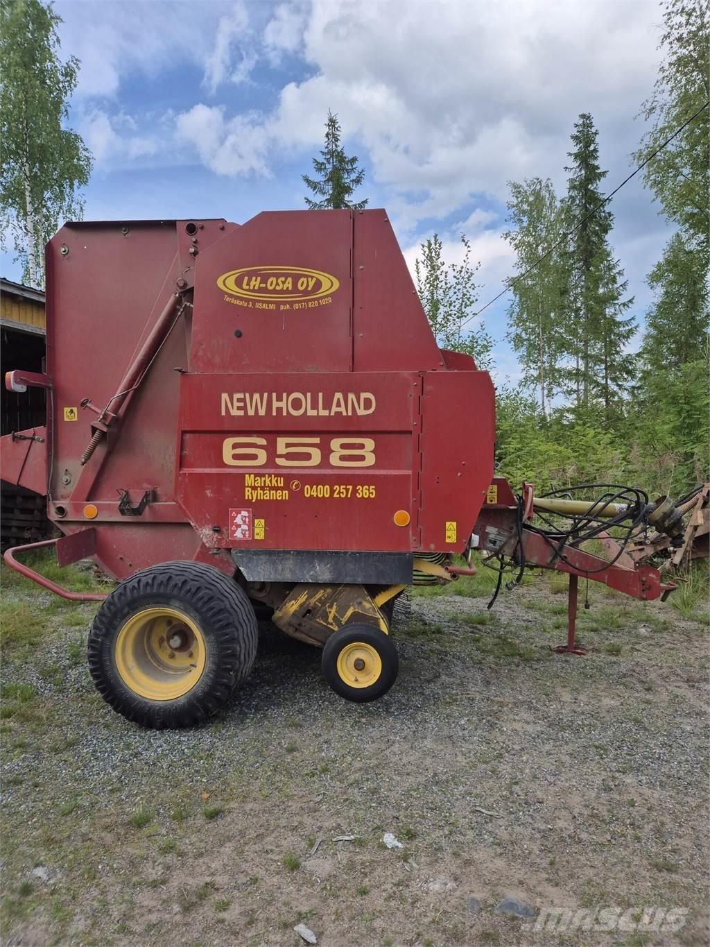 New Holland 658 원형 곤포기