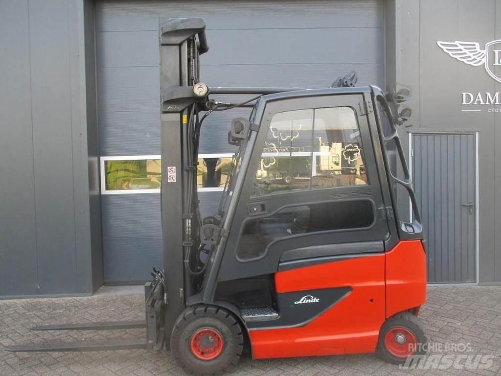 Linde E20-01/600 전동 지게차