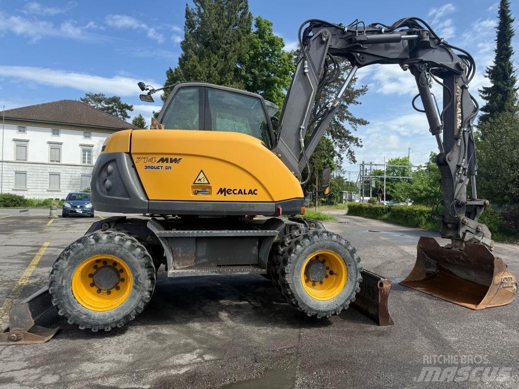 Mecalac 714 MW  휠 굴삭기