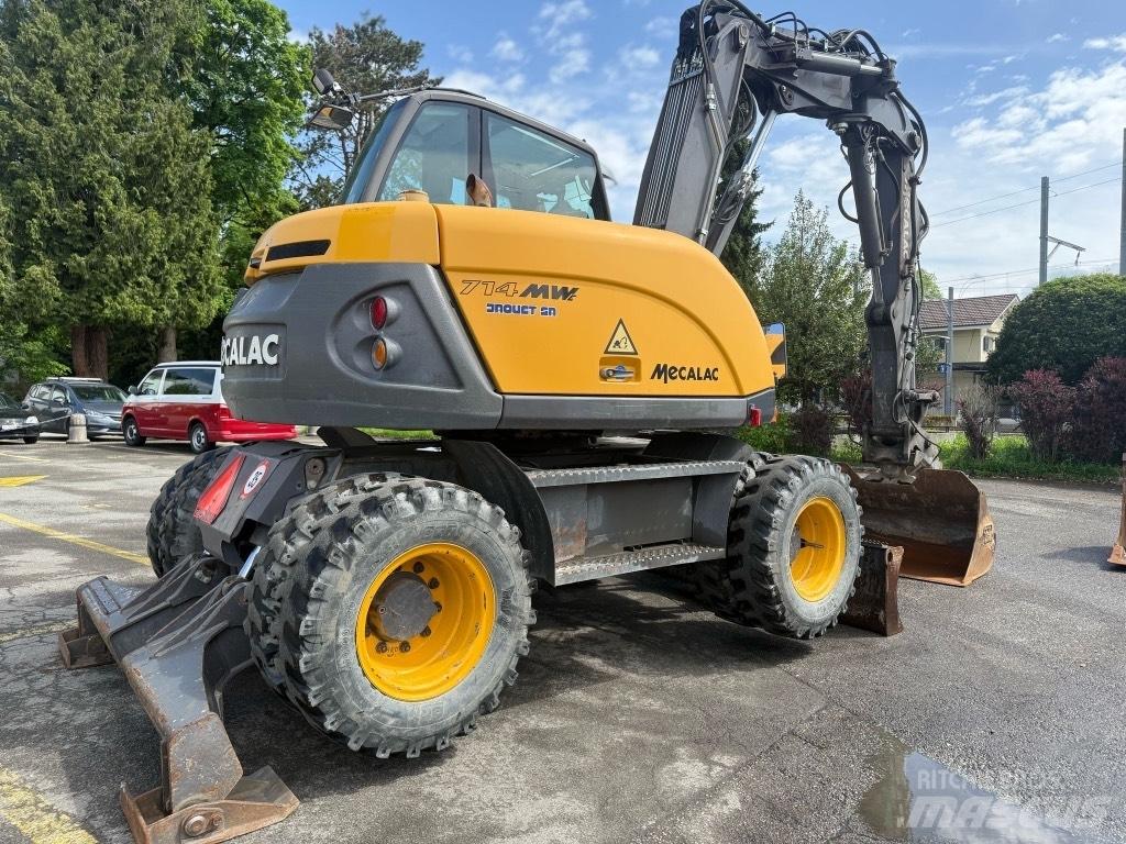 Mecalac 714 MW  휠 굴삭기