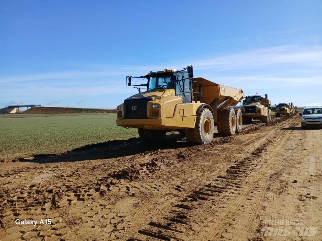 CAT 745 연결식 홀러