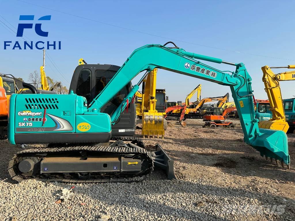 Kobelco SK 75 SR 중형굴삭기 7톤-28톤