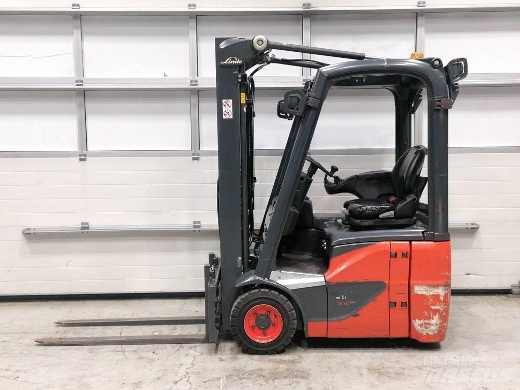 Linde E12-02 전동 지게차