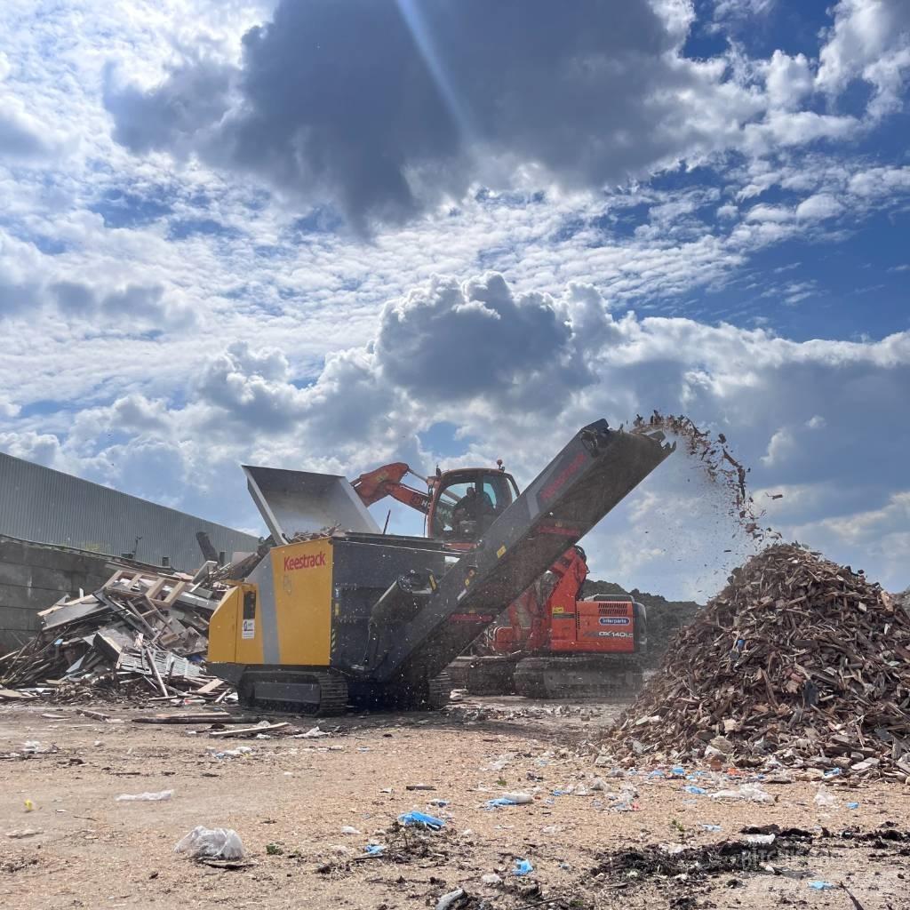 Keestrack P3 폐기물 분쇄기