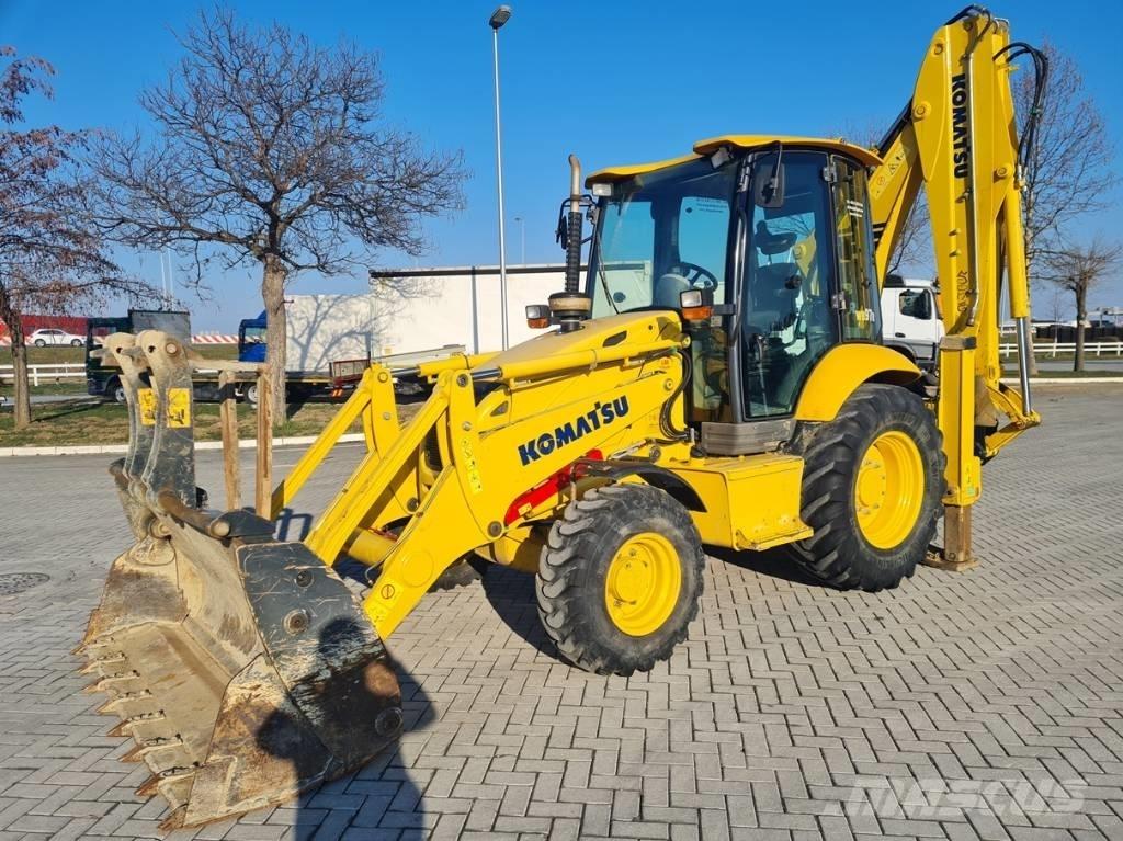 Komatsu WB 97R-5E0 백호로더