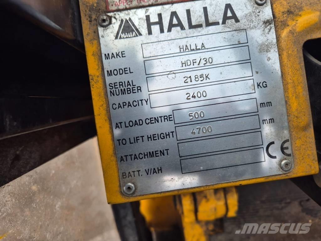 Halla HDF 30 디젤 지게차