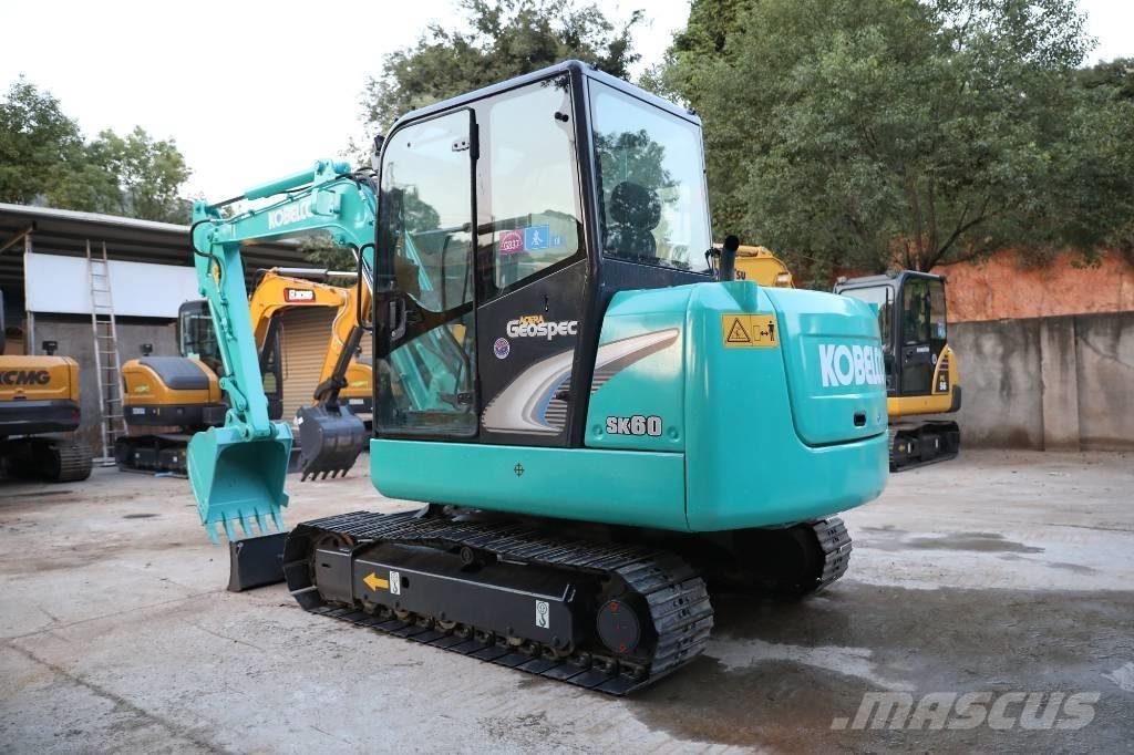 Kobelco sk60-8 소형 굴삭기 7톤 미만