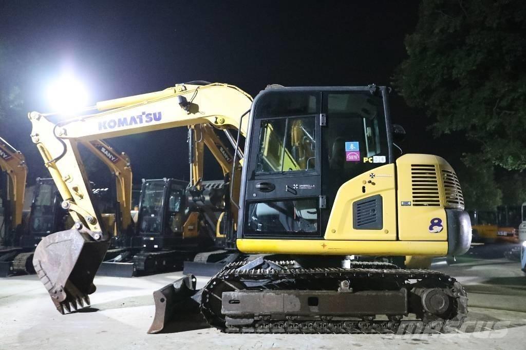 Komatsu PC 60-8 소형 굴삭기 7톤 미만