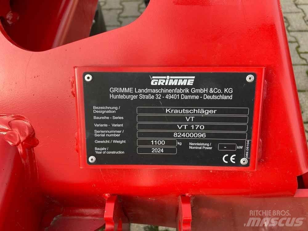 Grimme VT 170 농기계 - 기타
