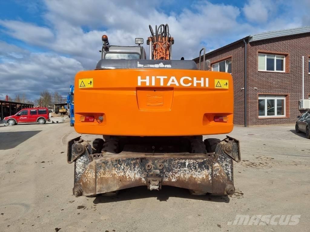 Hitachi ZX 160 W  휠 굴삭기