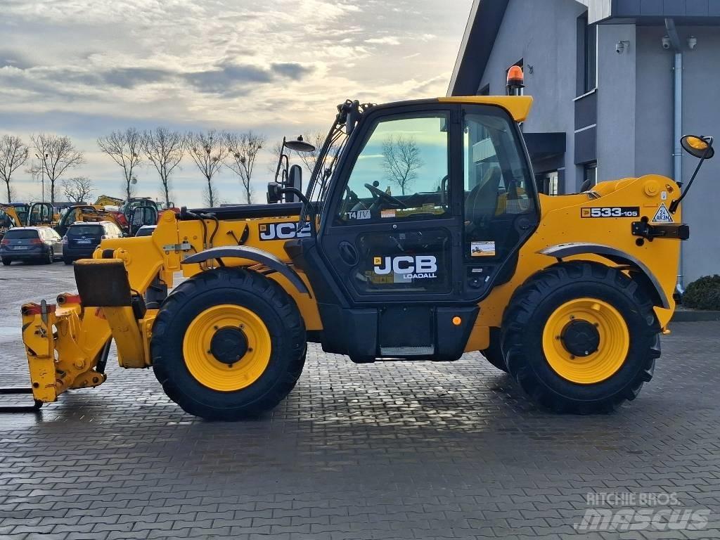 JCB 533-105 텔러 핸들러