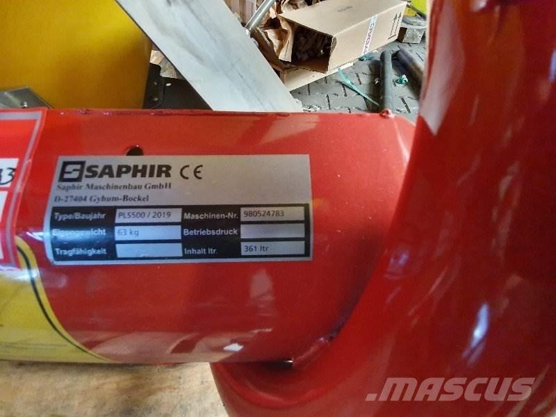 Saphir PLS 500 모래(염화칼슘) 살포기