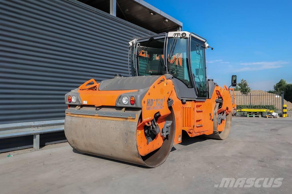 Hamm HD+ 120I VV-HV 트윈 드럼 롤러