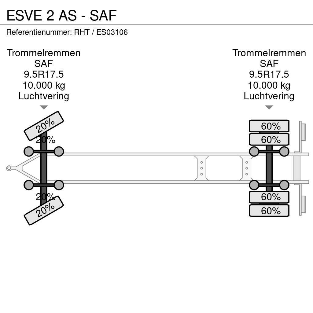 Esve 2 AS - SAF 컨테이너 트레일러