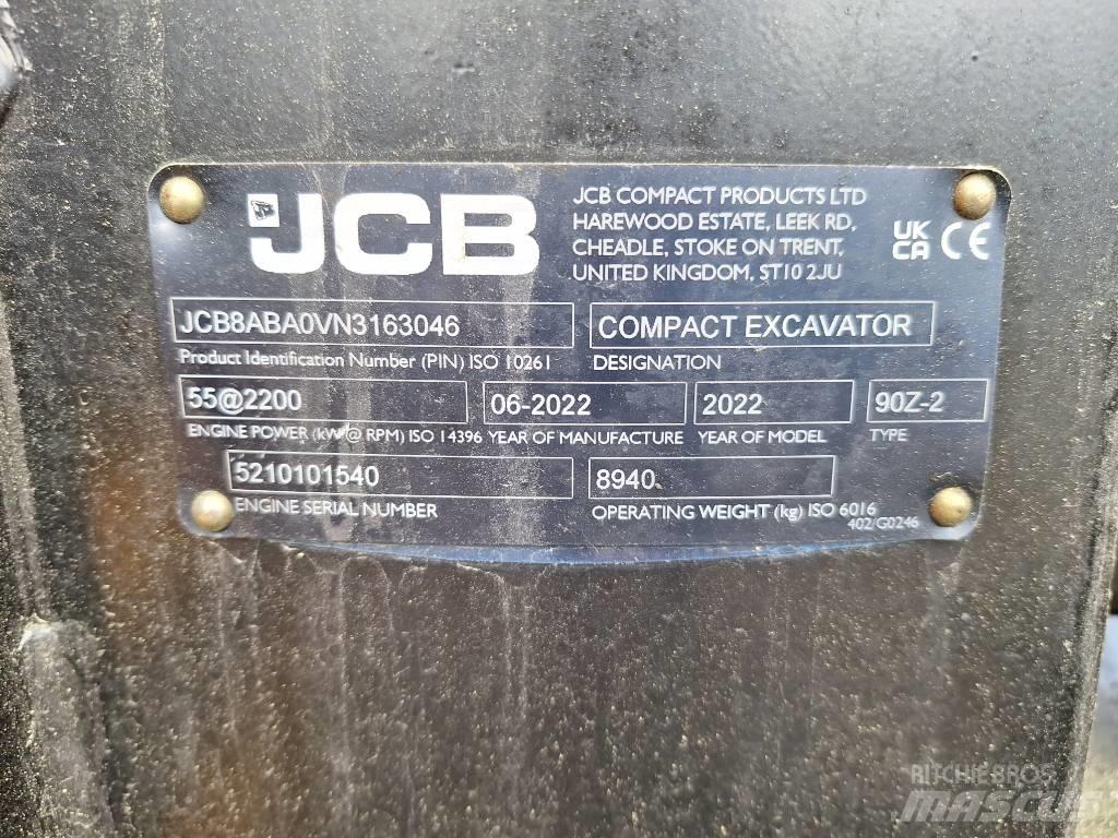 JCB 90 Z-2 중형굴삭기 7톤-28톤