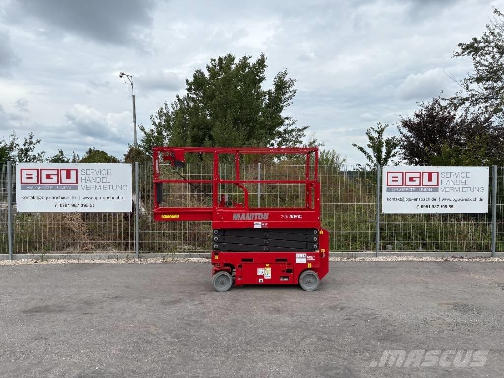 Manitou 78 SEC 가위형 리프트