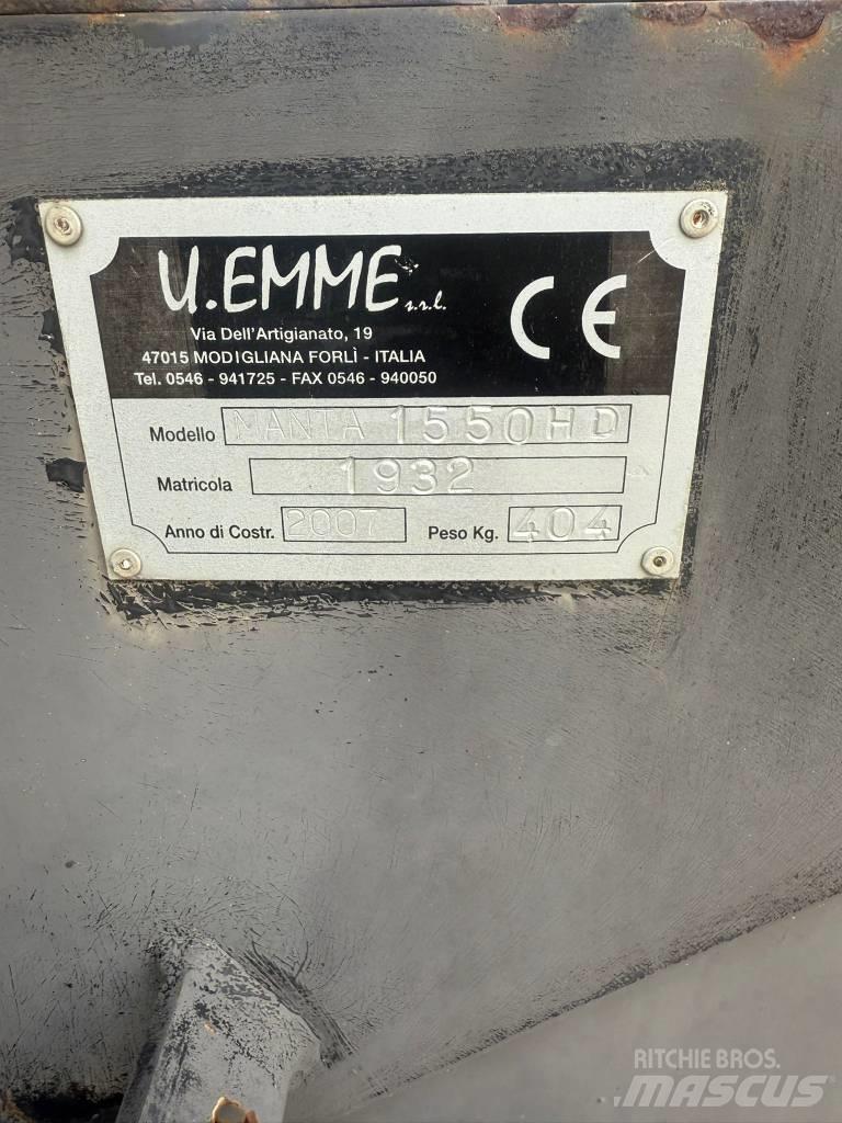  UEMME Manta 1550 HD 도로 청소차