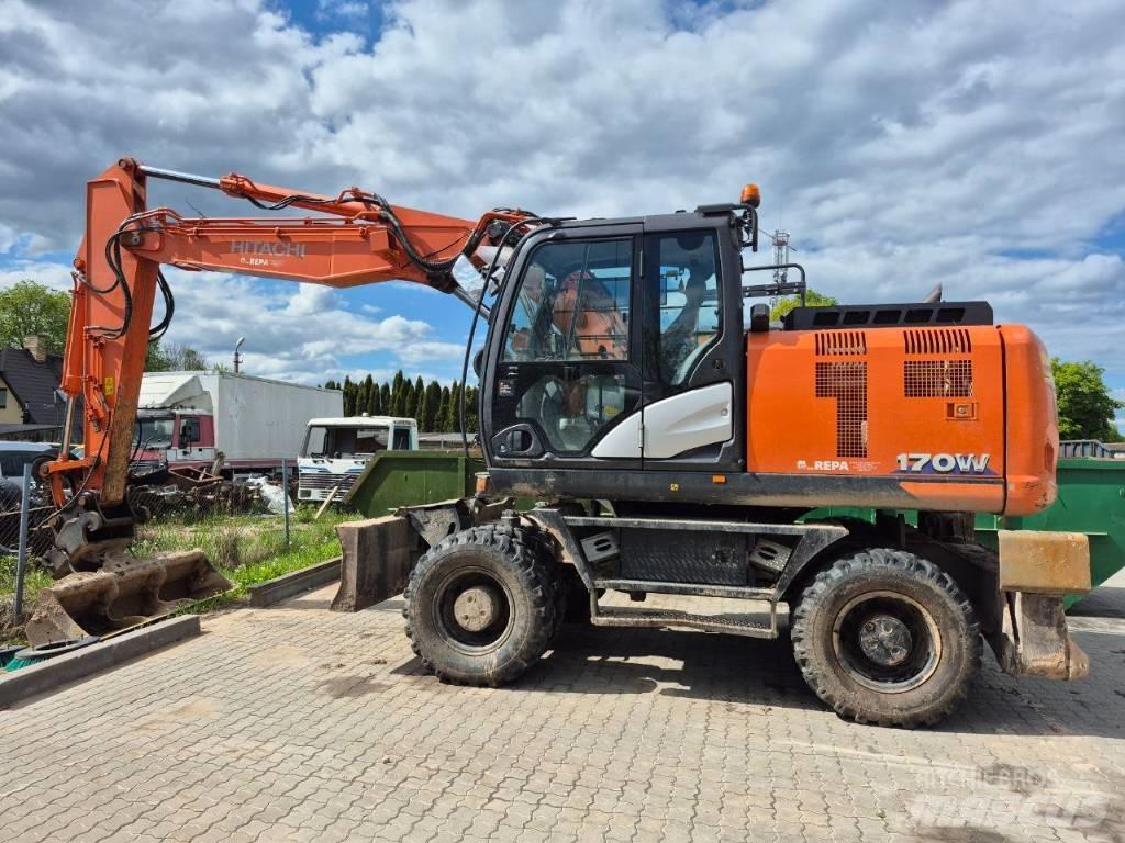 Hitachi ZX 170 W-6  휠 굴삭기