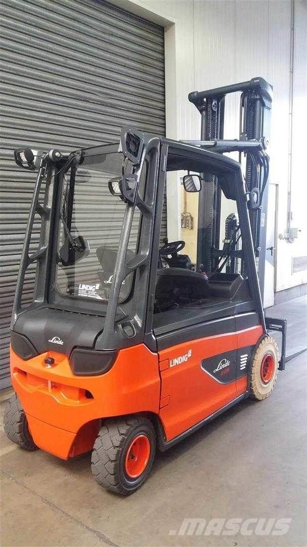 Linde E25L 전동 지게차