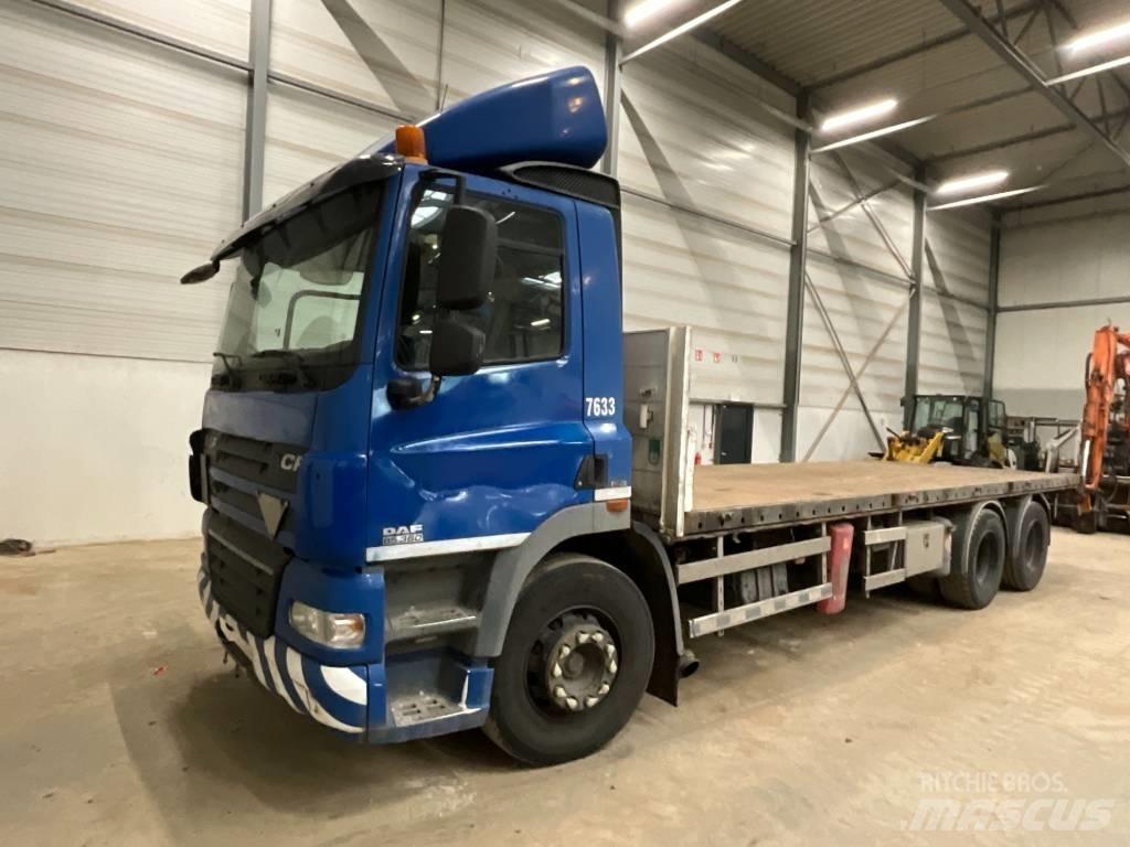 DAF CF 85.360 플랫베드/드롭사이드 트럭