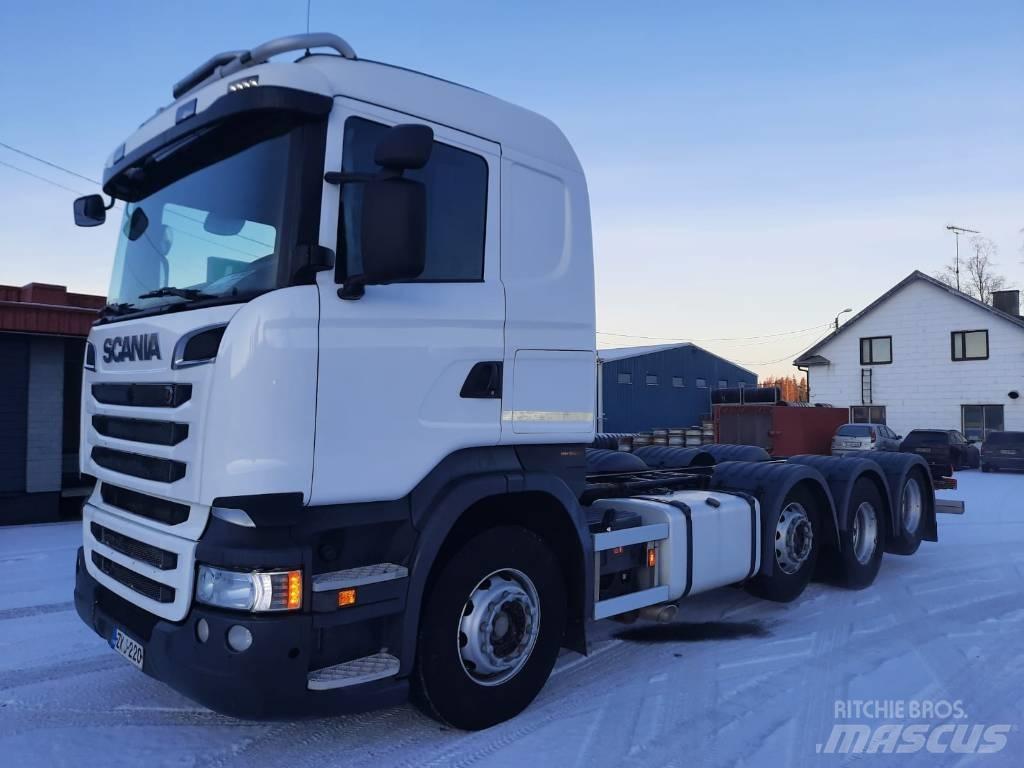 Scania R 520 새시 운전실 트럭