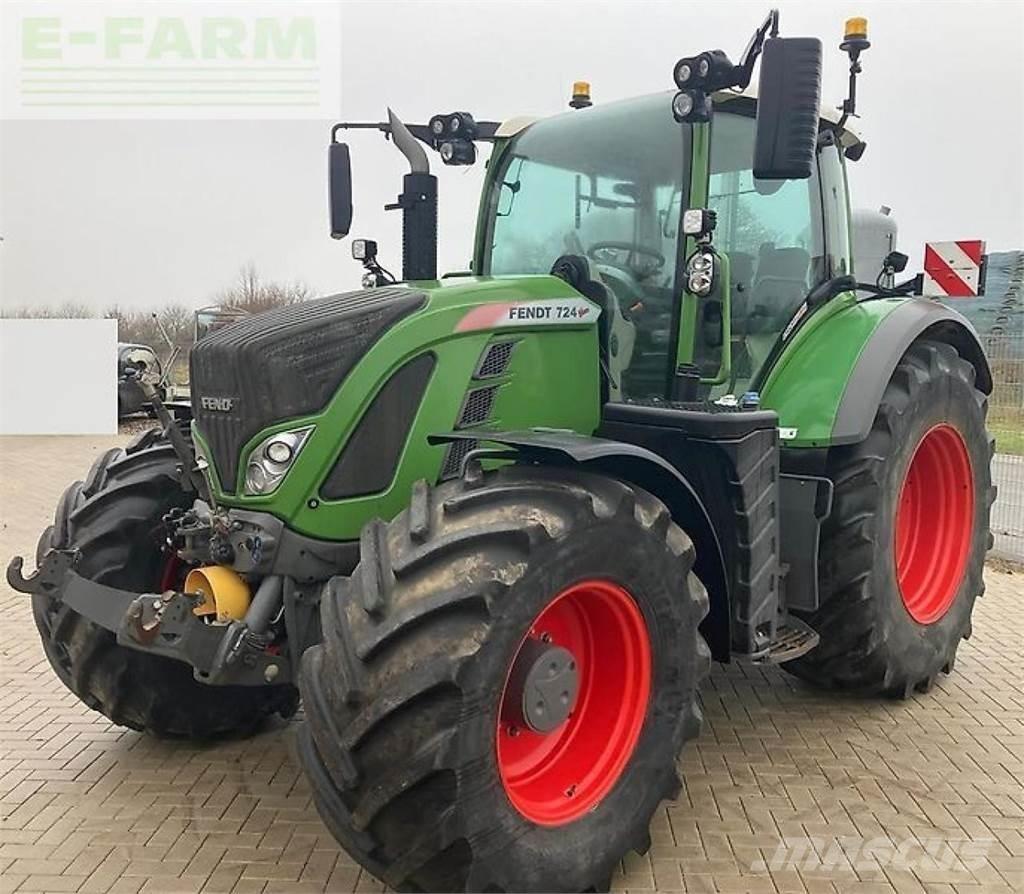 Fendt 724 s4 profi+ 트랙터