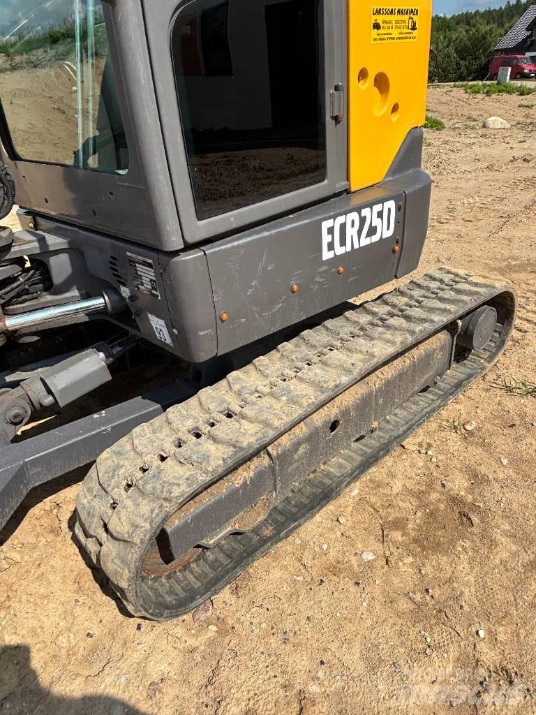 Volvo ECR 25 D 소형 굴삭기 7톤 미만