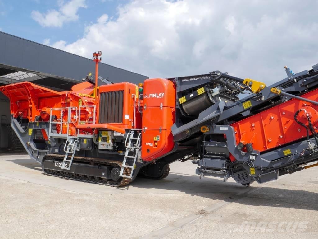 Terex Finlay I-120RS 이동식 분쇄기