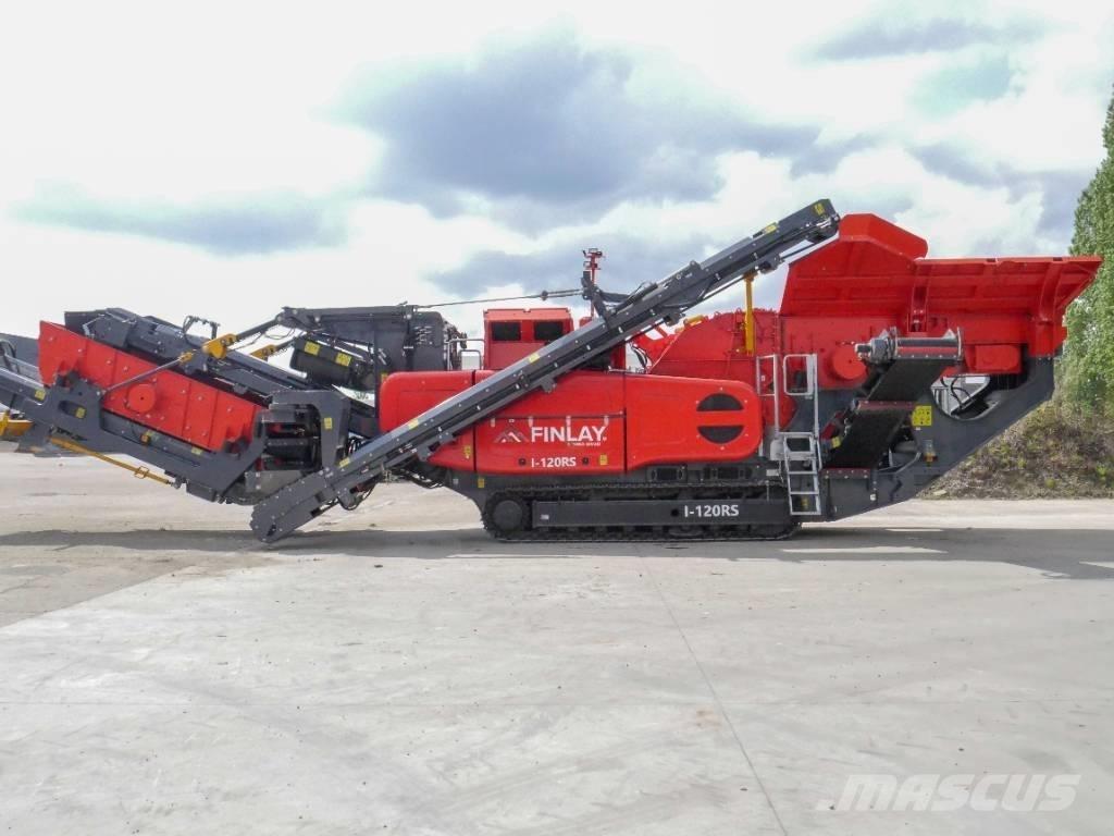 Terex Finlay I-120RS 이동식 분쇄기