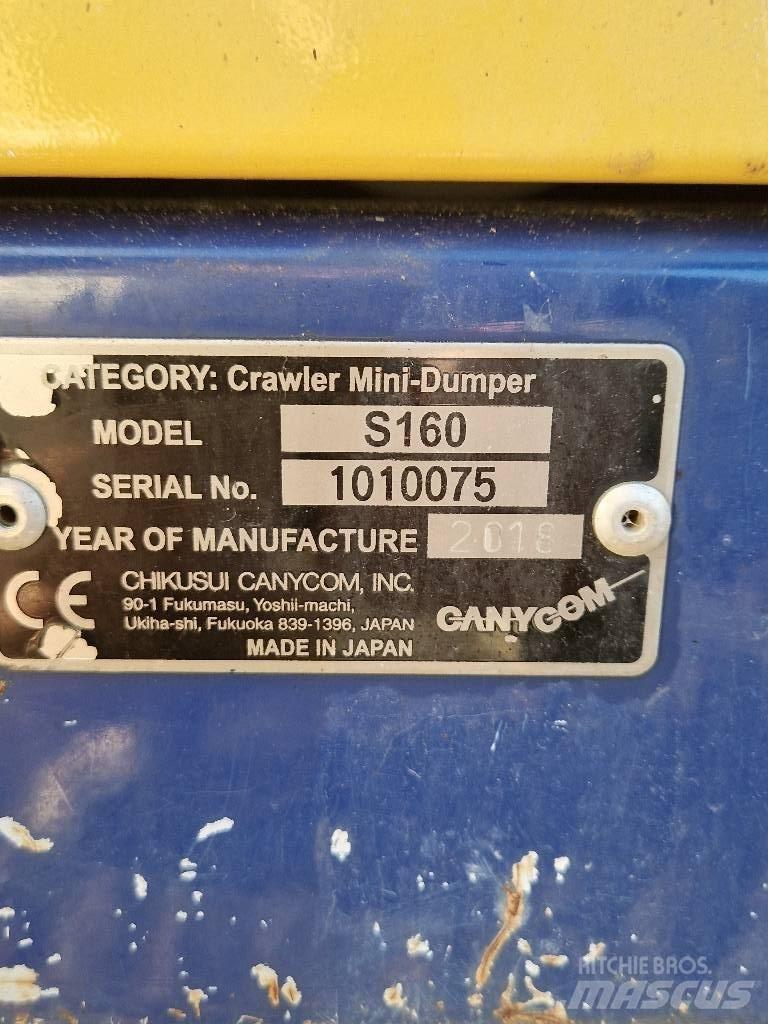 Canycom S 160  궤도식 덤프