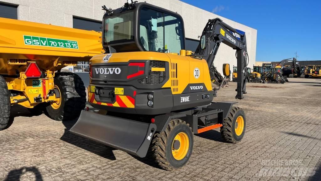 Volvo EW60E  휠 굴삭기