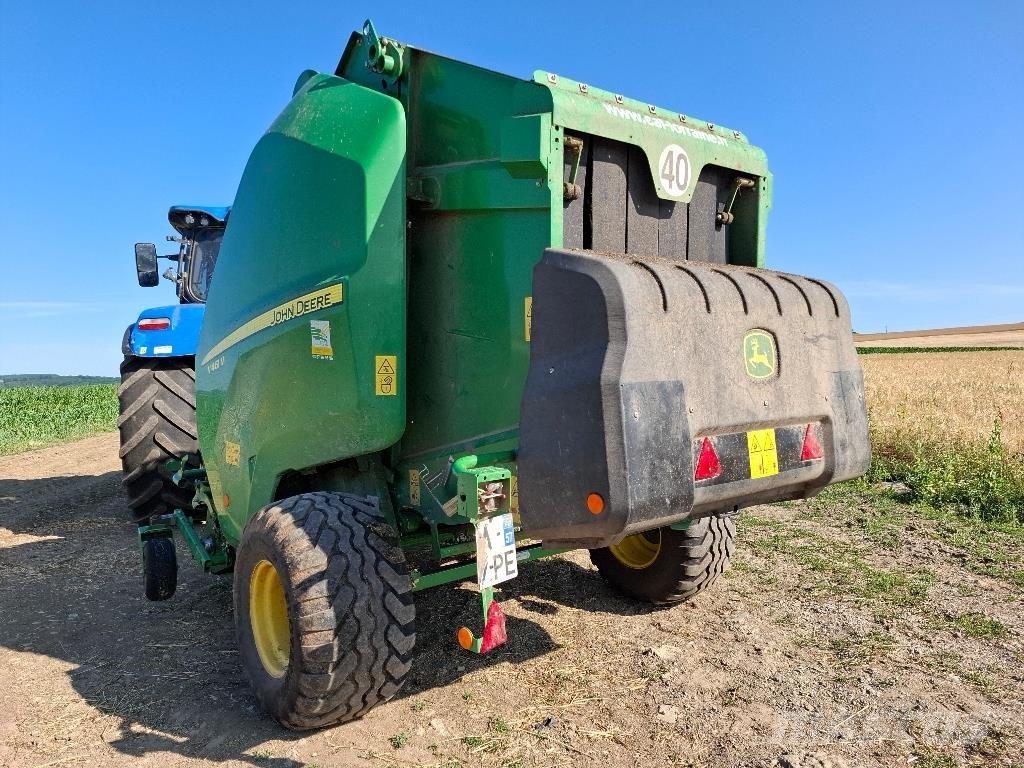 John Deere V461M 원형 곤포기