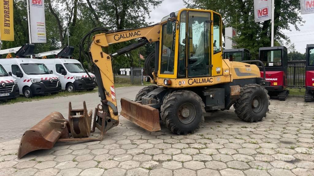 Gallmac WMW 100  휠 굴삭기