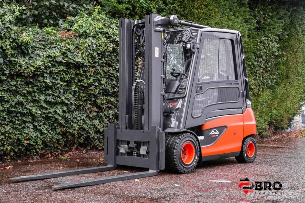 Linde E35L-01 전동 지게차