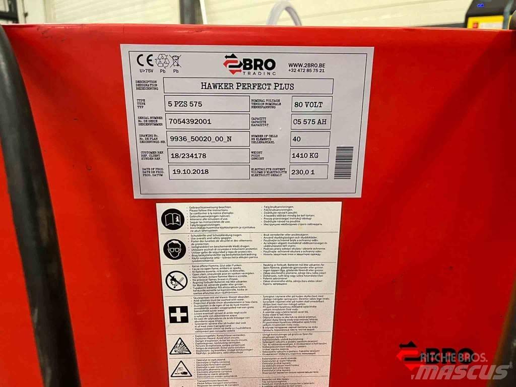Linde E35L-01 전동 지게차