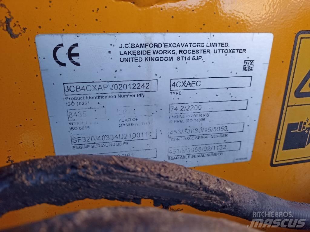 JCB 4 CX 백호로더