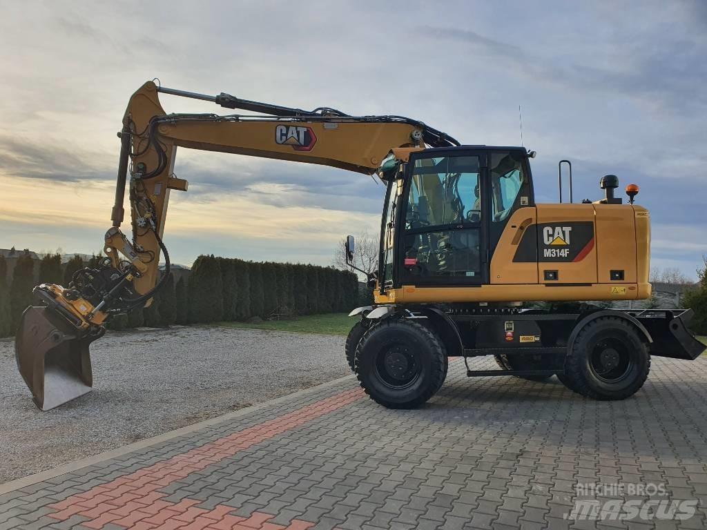 CAT M 314 F  휠 굴삭기