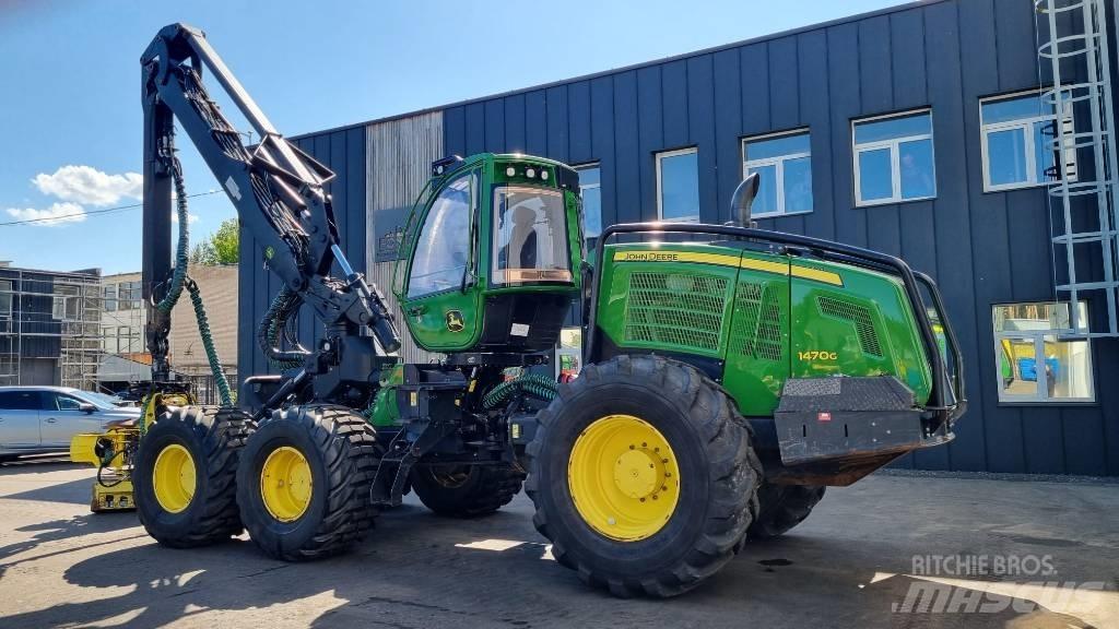 John Deere 1470 G 원목 하베스터