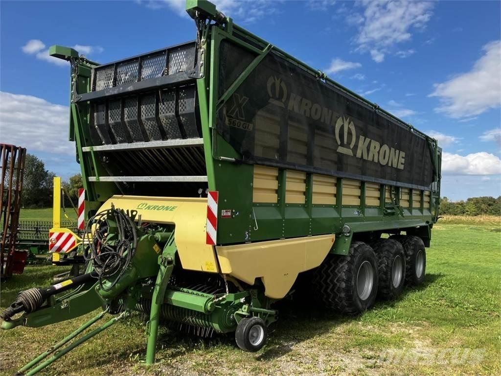 Krone ZX 560 GL 자동 적재 트레일러