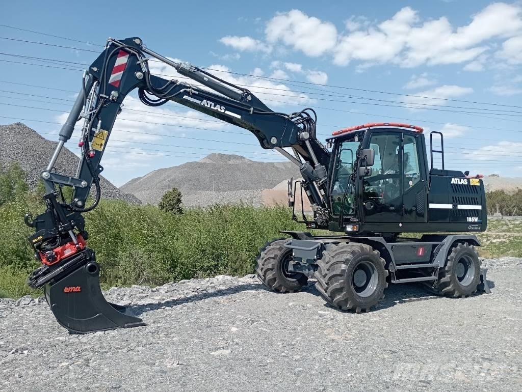 Atlas 185w  휠 굴삭기