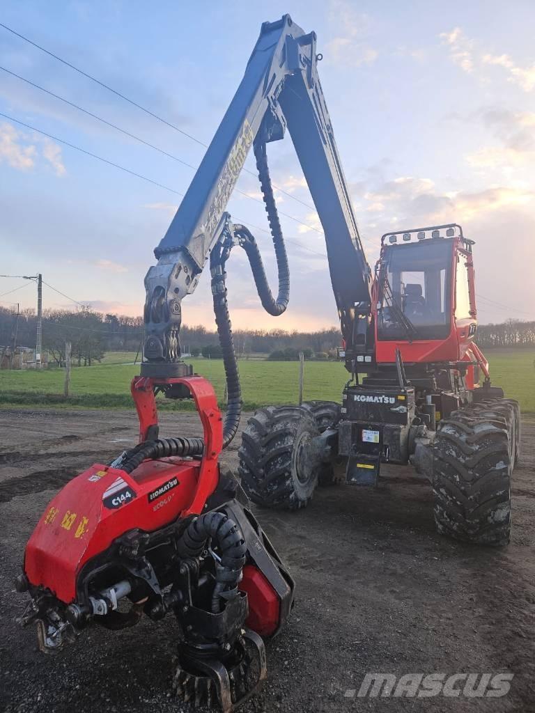 Komatsu 931 XC 원목 하베스터