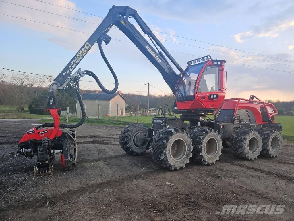 Komatsu 931 XC 원목 하베스터