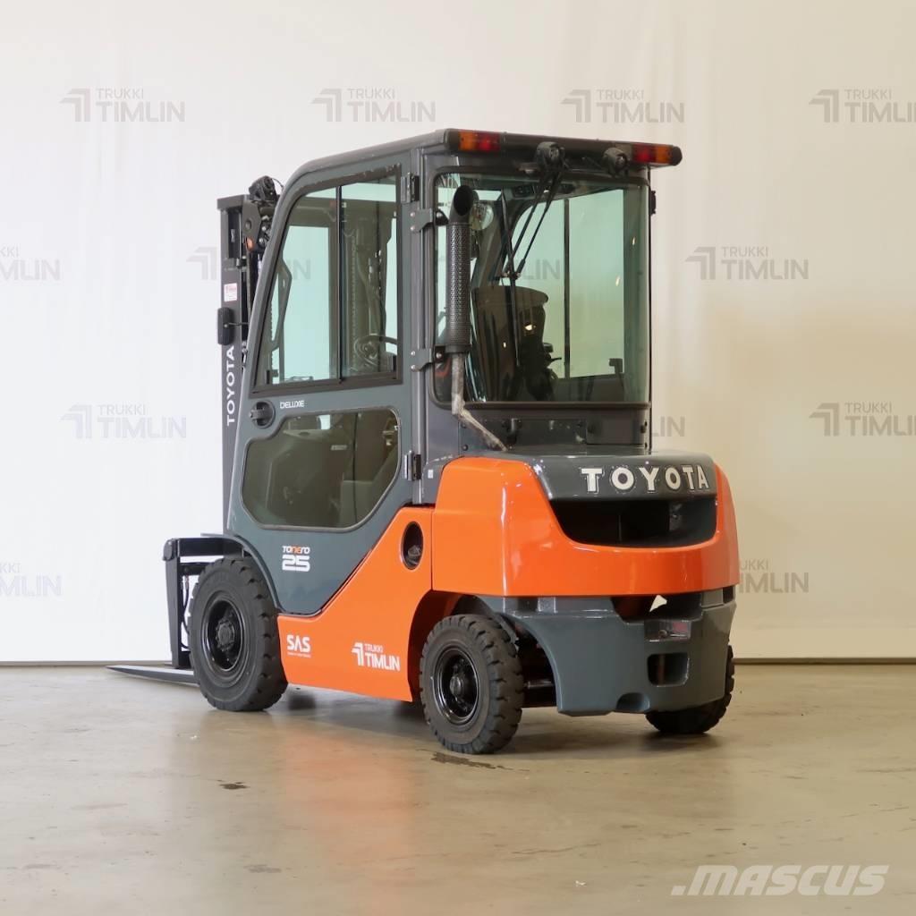 Toyota 52-8FDF25 디젤 지게차