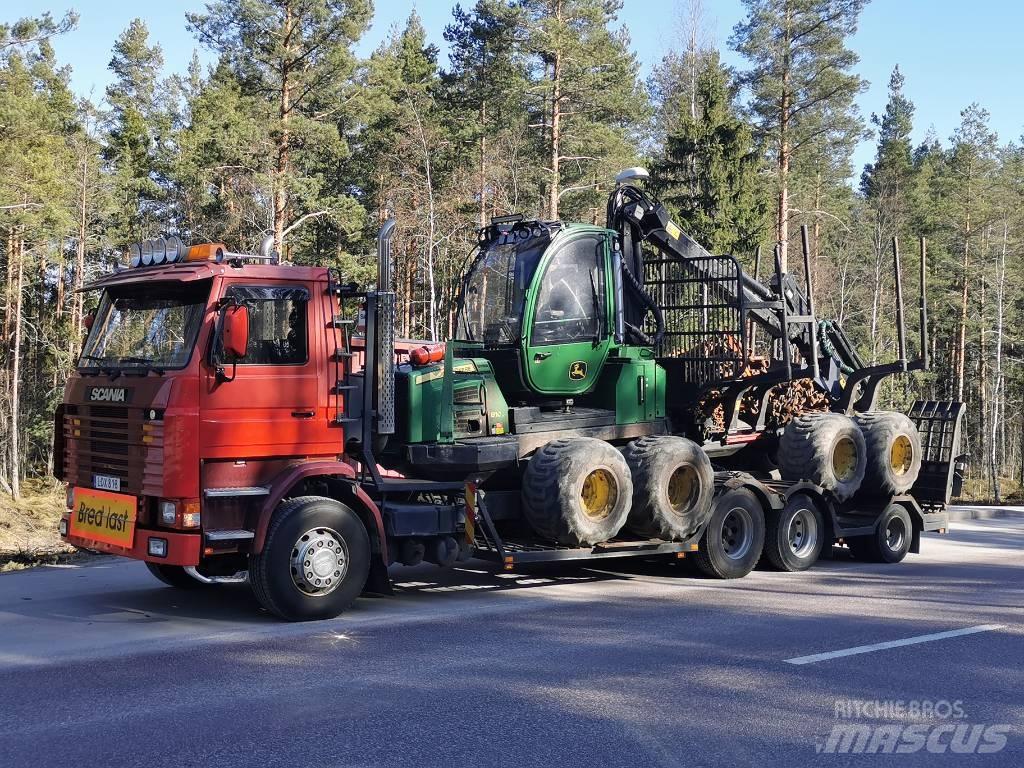 Scania 142/143 산림 기계 운반 트럭