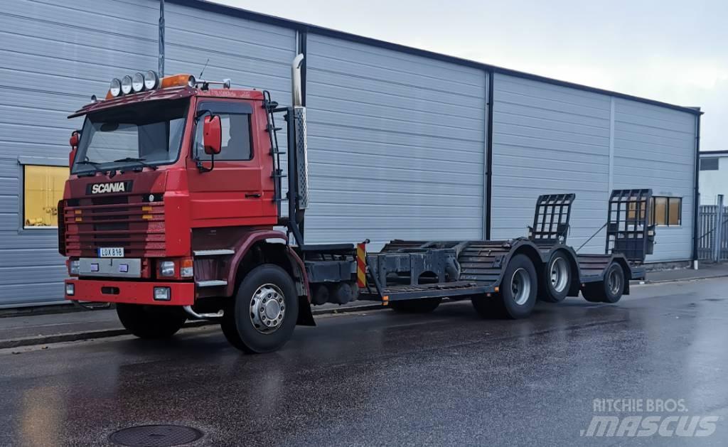Scania 142/143 산림 기계 운반 트럭
